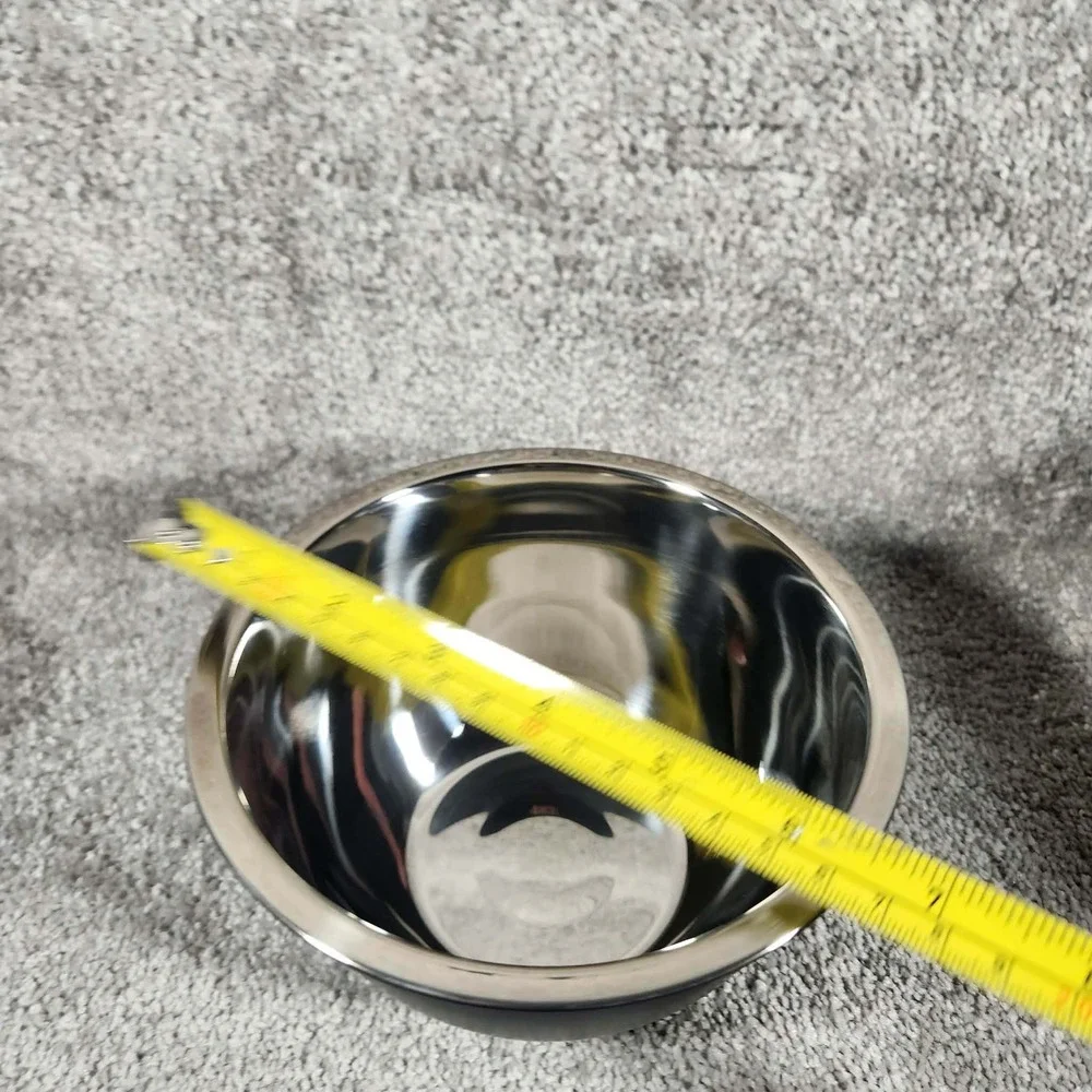 Lidla Mixing Bowl Set Stainless Steel 5 Piece with Lids Kitchen Prep‎